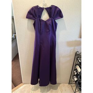 Elegant Purple Maxi Dress